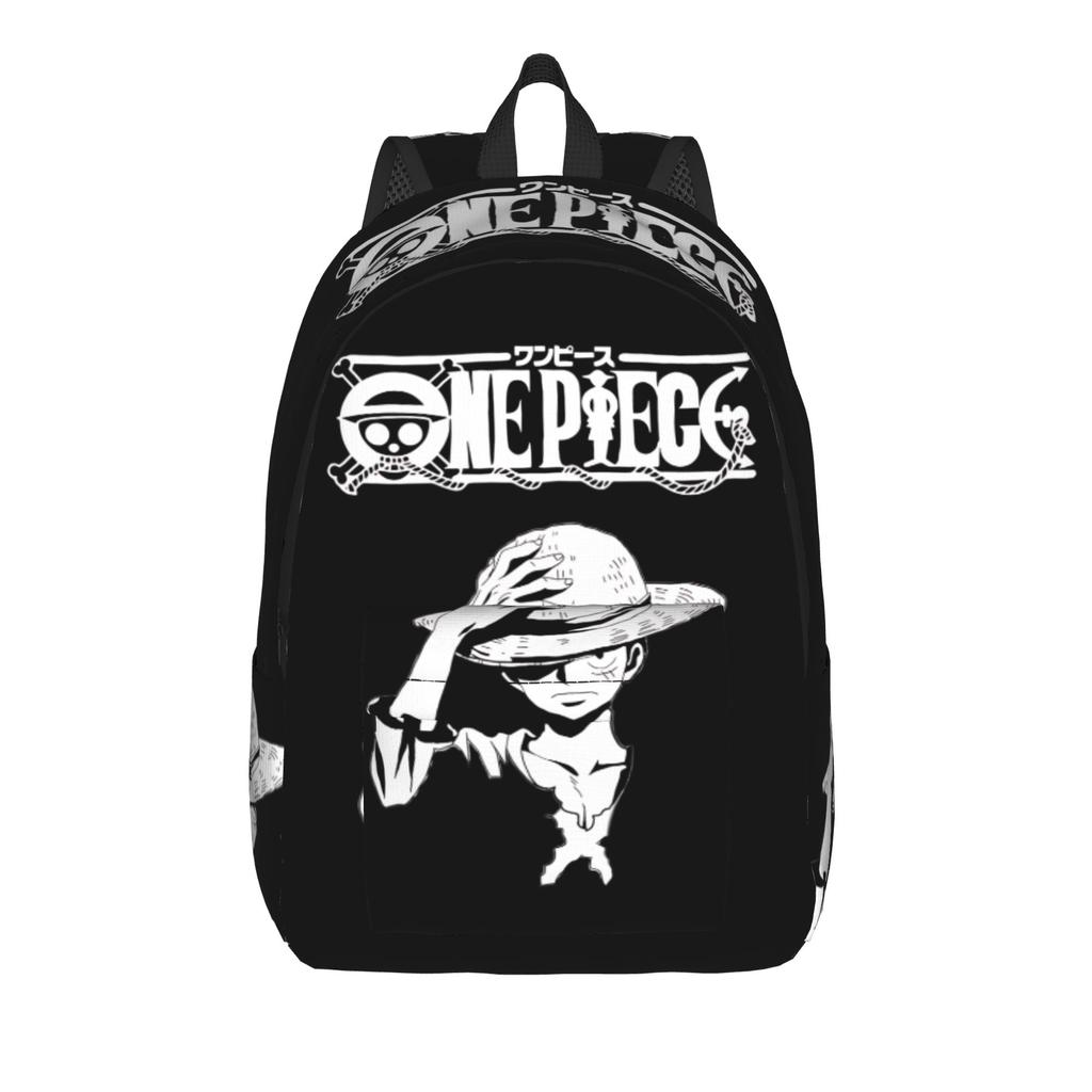 Fashion One Piece Backpack Mochilas Cool For Work Retro Washable Rucksack