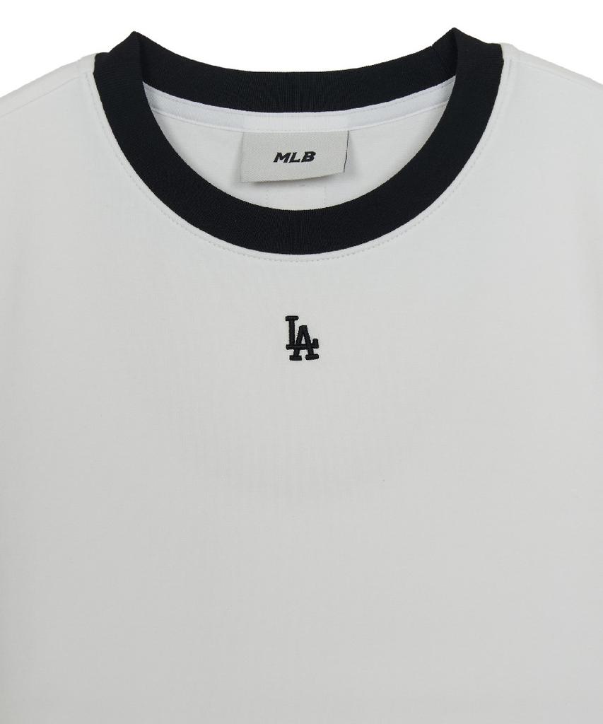Emelbi Women'S Basic Ringer Dress La (White)