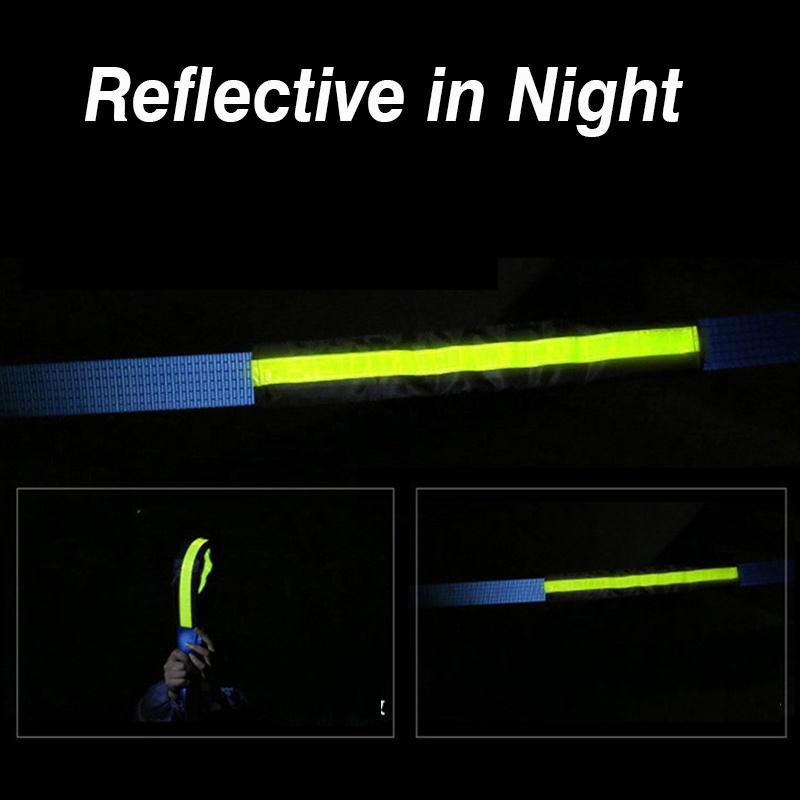 Biltygband Racing Auto Vinschrep Nylon 5M 8 Ton Återhämtning Bogseringskabel Band Rem Kraftig Terrängtillbehör Metallkrokar