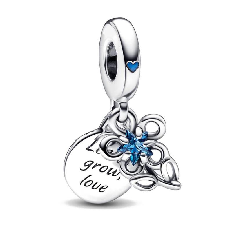 New Collection Series Sunflower Bouquet Daisy Clover Charm Bead Fit Original Bracelet Diy Accessories Gift For Women