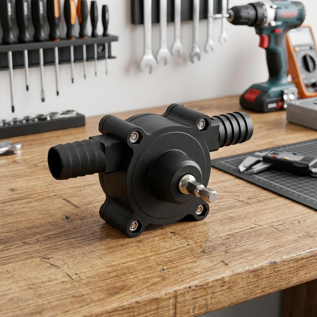 Easy-to-install, Compact And Versatile Electric Drill Pump for Domestic Use, Ideal Transferring