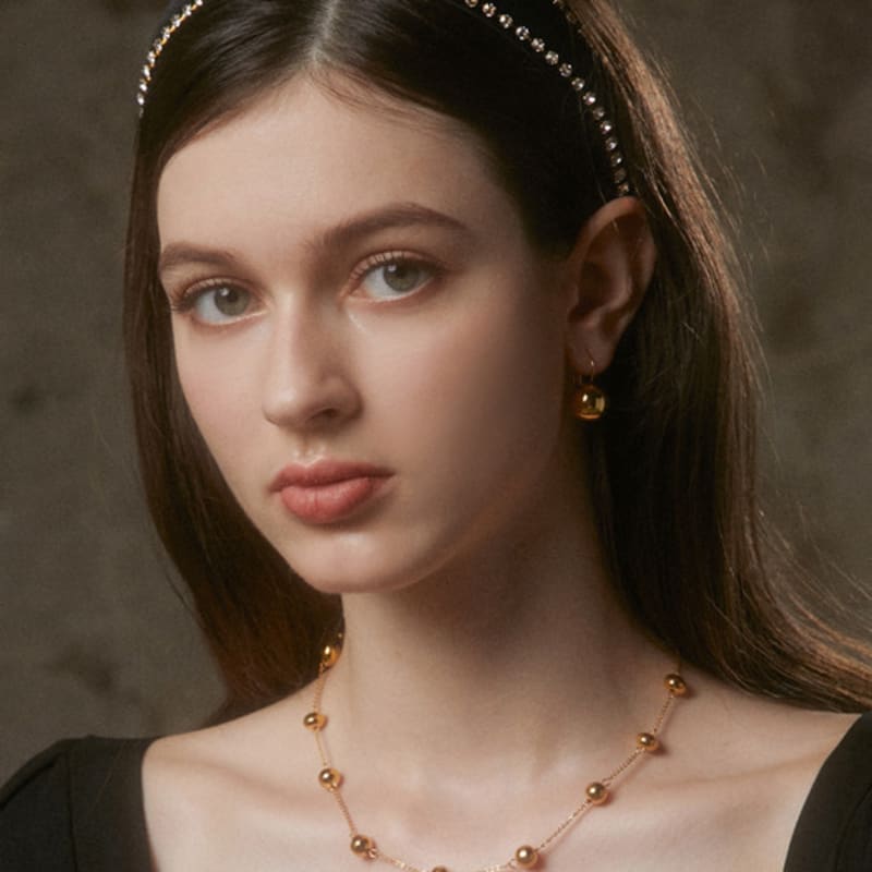 

Жан Поль Кларисс Диана Кристальная повязка для волос LFHB0766 black