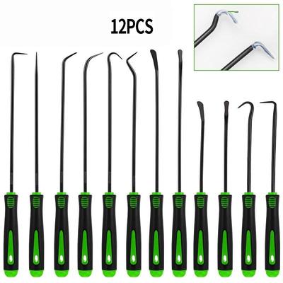 Extrator de Retentor/Anel de Vedação de Óleo para Carro de Alta Precisão; Conjunto de Mini Ganchos 4/12 Peças Para Uso Profissional