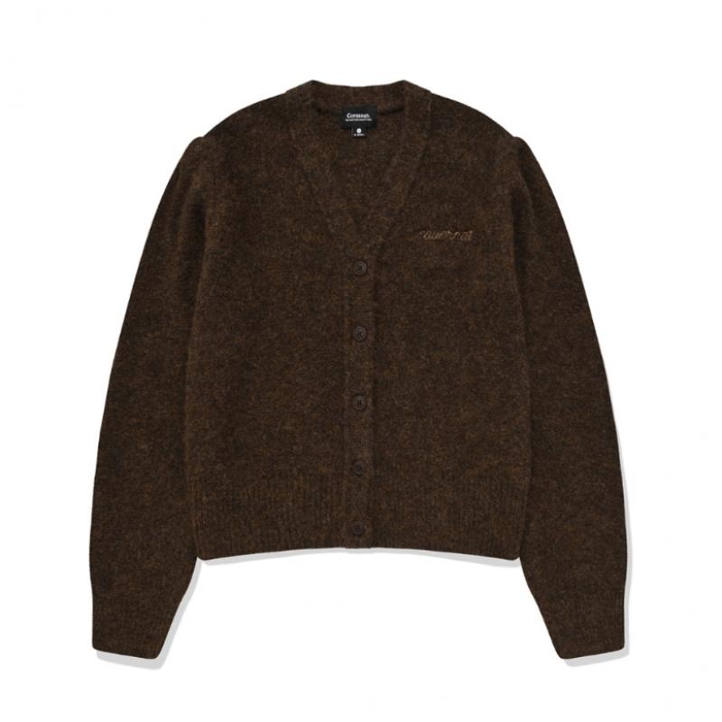 Covernot Women S Hairy Cardigan Co2304kt81 Iv Br