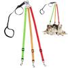 Reflective Adjustable, No Tangles, Removable 3-in-1 Multi-dog Rope Traction Adjustable