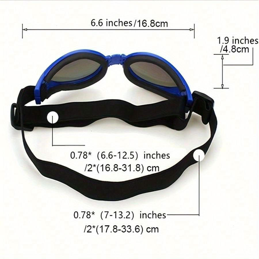 1pc Pet Foldable Sunglasses Uv Goggles For Dogs And Cats