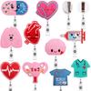 Easy Pull Embroidery Cloth Sticker Cartoon Medical Pattern Patch Sticker Easy Pull Button Computer Embroidery Nurse Uniform Chapter Patch