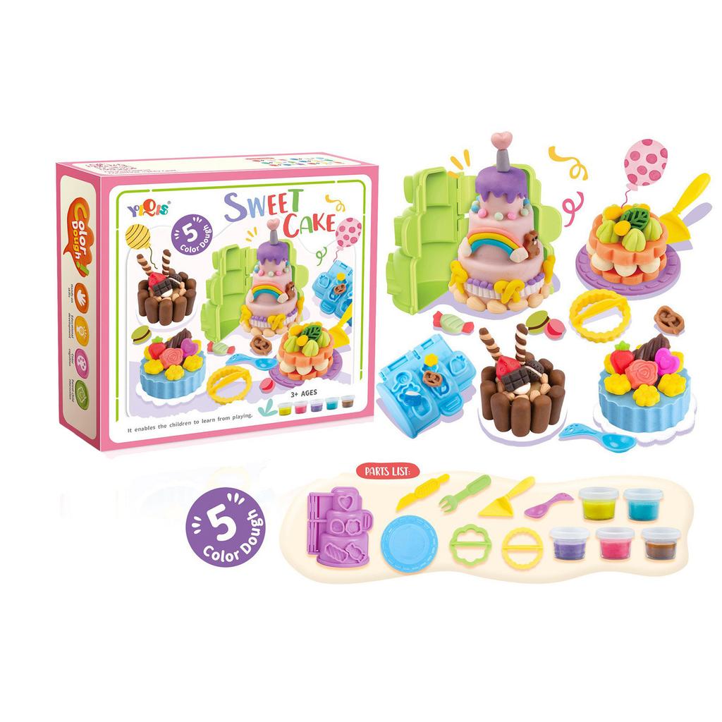 5 Color Simulation Handmade Toy Set Children's Handmade Gift