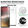 Für Sony Xperia 1 VI Displayschutzfolie Schwarzer Rand AGC Glas HD Klar Bildschirmschutzfolie