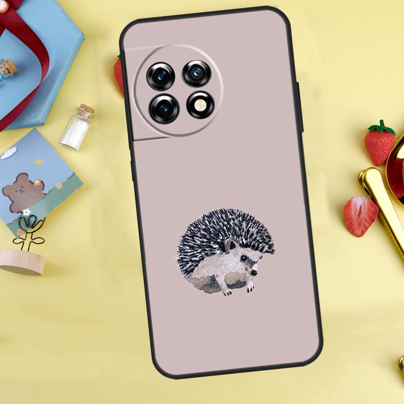 

Cute Hedgehog Case For OnePlus Nord 5 CE 2 3 4 Lite N20 N30 OnePlus 10T 12R 13R 13T 10 11 12 13 15 Cover OnePlus 13R