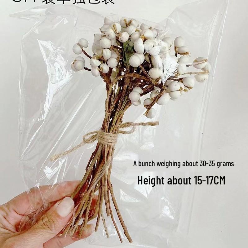 Christmas Pine Cones & Dried Flowers Pack - Eucalyptus, Pine Wood, Cotton, Handmade Photography Props