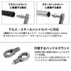 ZETA RACING Armor Handguards for Large Diameter Compatible Handlebar Inner Diameter Aluminum D8315 (28.6mm) Handlebars, (13.5~19mm), Orange,