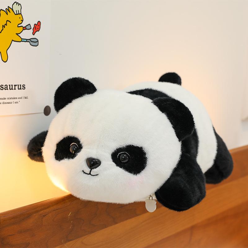 Panda Air Conditioning Pillow Plush Toy Cartoon Doll Warm Decoration Kids Gift