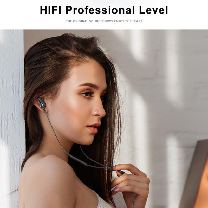 Căști cu fir HiFi Super Bass Căști intraauriculare de 3,5 mm Căști stereo Căști ergonomice pentru sport