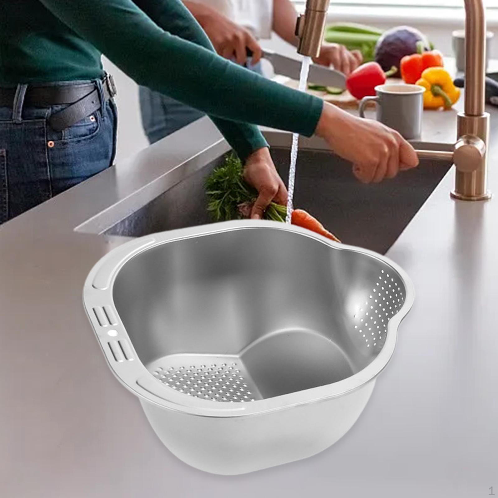 

Набор из сита и чаши для мытья посуды для кухни