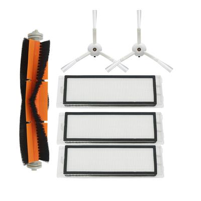 3PCS Φίλτρο HEPA+1PC Κύρια βούρτσα+2PCS Πλαϊνή βούρτσα για ηλεκτρική σκούπα Xiaomi Mi Robot Roborock S50 S51 s55 T4 T6 T7 T60