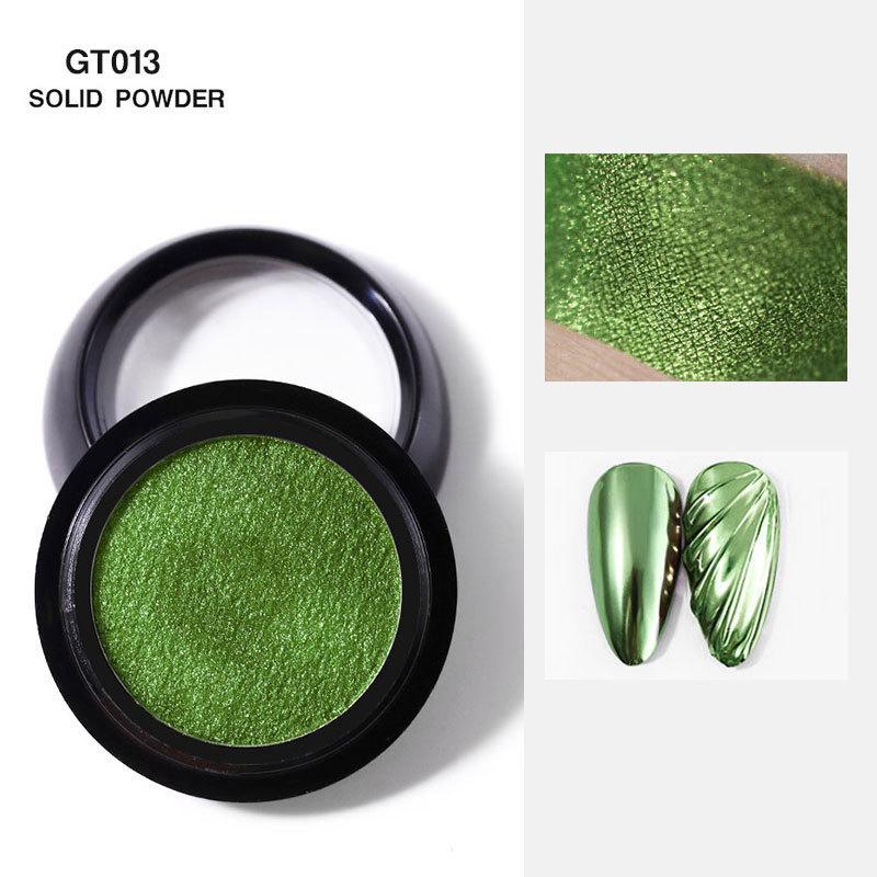 Nail Art Bubble Powder Decoration Glitter 3D Mirror Effect Pigment 0.5g Shimmer Nail Polish for Nails Beauty Tools