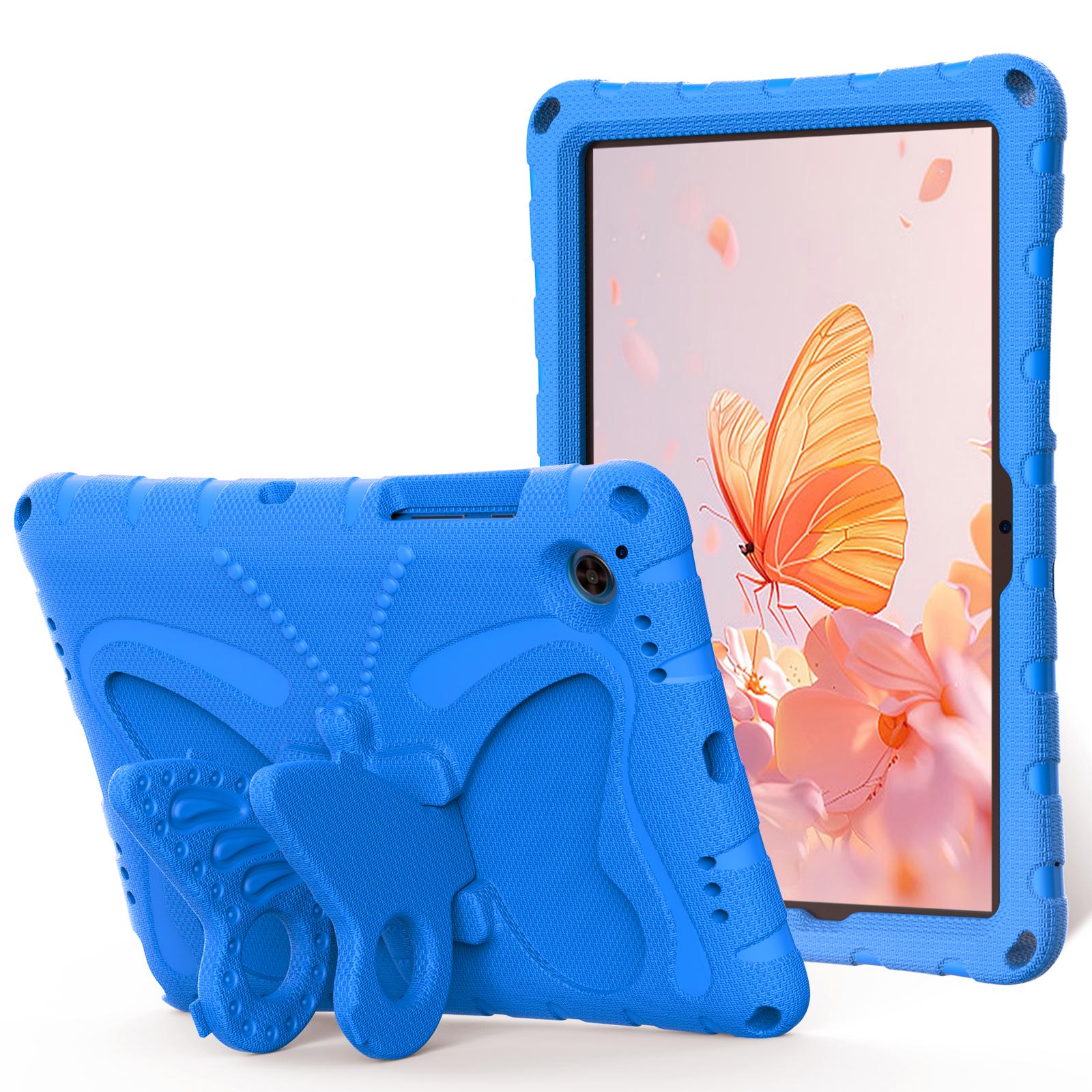 Kindertas voor Samsung Galaxy Tab A8 10,5-Inch (SM-X200/X205/X207),Schokbestendige Volledige Body Handvat Stand Tablet Beschermhoes Samsung Tab A8 10.5 blauw