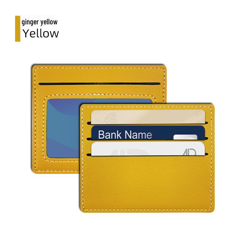 Exquisite Anti-Theft RFID Leather PU Card Holder: Universal, Spacious, & Stylish for Women