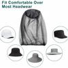 1pcs Mosquito Head Net Mosquito Head Face Protector Net Hat Insect Bugs Bee Proof Mesh Hat Outdoor Fishing Sun Cap Fishing Hat