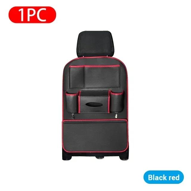 Universal Car Seat Organizer, Generation Enhanced Car Rear Seat Organizer, Waterproof PU Leather Car Tidy Organizer