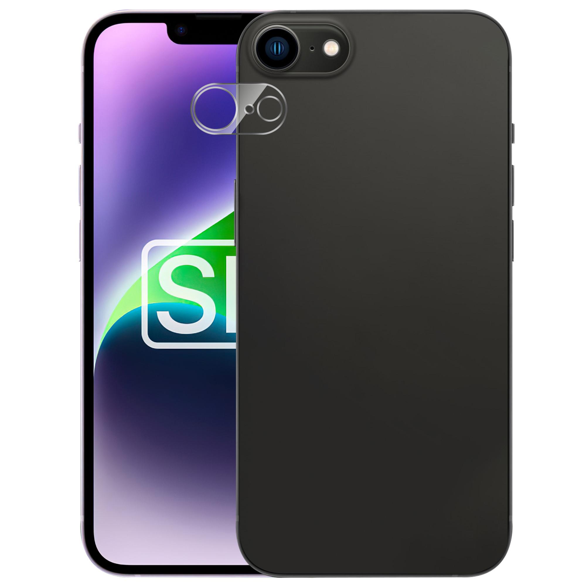 

For iPhone 16e Camera Lens Protector Arc Edge Clear Tempered Glass Film Type A