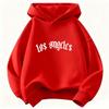 Neuer stylischer Herbst-/Winter-Kinder-Sport-Hoodie mit Los Angeles Buchstabenprint, Unisex, lässiger Stil.