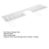Over Sink Faucet Storage Rack, Waterproof Anti-Rust Faucet Organizer, with Drain Holes Large Capacity Bathroom Kitchen Storage Rack