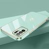 Oppo A94 5G Kılıf Lüks Kare Kaplama OPPO Reno 5Z Telefon Kılıfı Reno 6Z Darbeye Dayanıklı Silikon Arka Kapak CPH2211 CPH2237 Kılıf