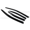 NEW 4 Pcs Black Car Side Window Visor Guard Vent Cover Trim Awnings Shelters Protection Guard for Mitsubishi Lancer 2008-2017