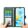 DIERFENG DF-03 For Honor 300 Leather Case Lines Imprint Wallet Phone Cover