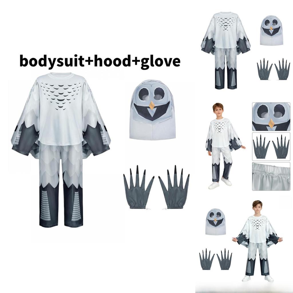 99 Nights In The Forest Owl Animal Costume With Polyester Fabric For Game Cosplay
