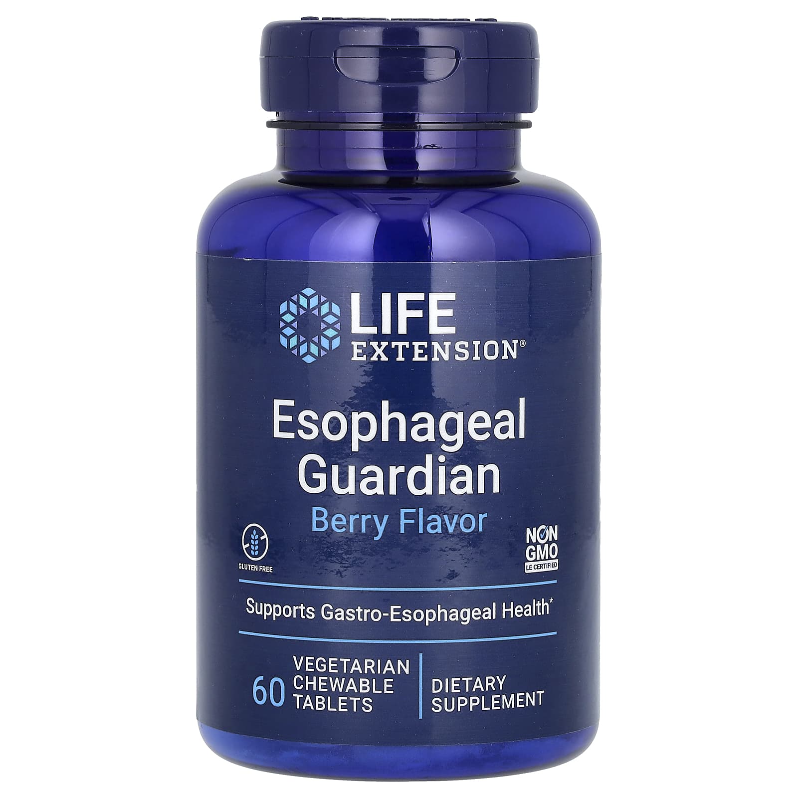

Esophageal Guardian, Berry, Veggie Chewable 60 Tablets