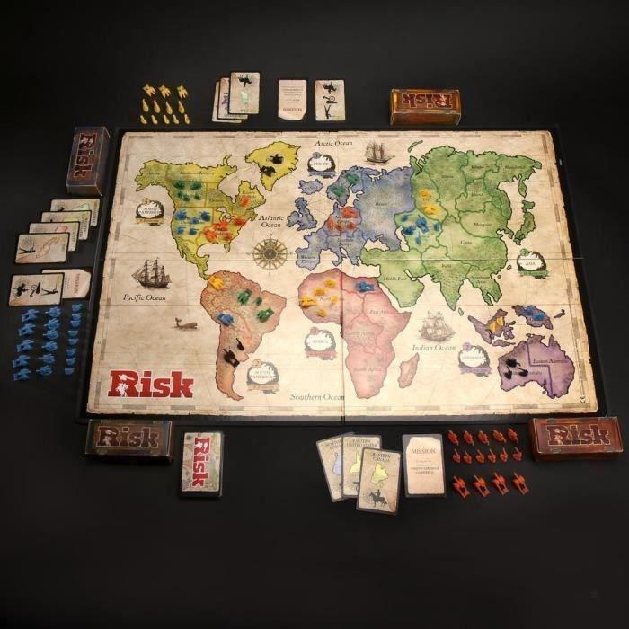 RISK, Strategie-Brettspiel für Kinder, ab 10 Jahren, Brettspiel, Hasbro Gaming