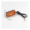 Lightemitting diode Forklift Turn Marker Light, 12V Front Position Light Orange 1 Piece
