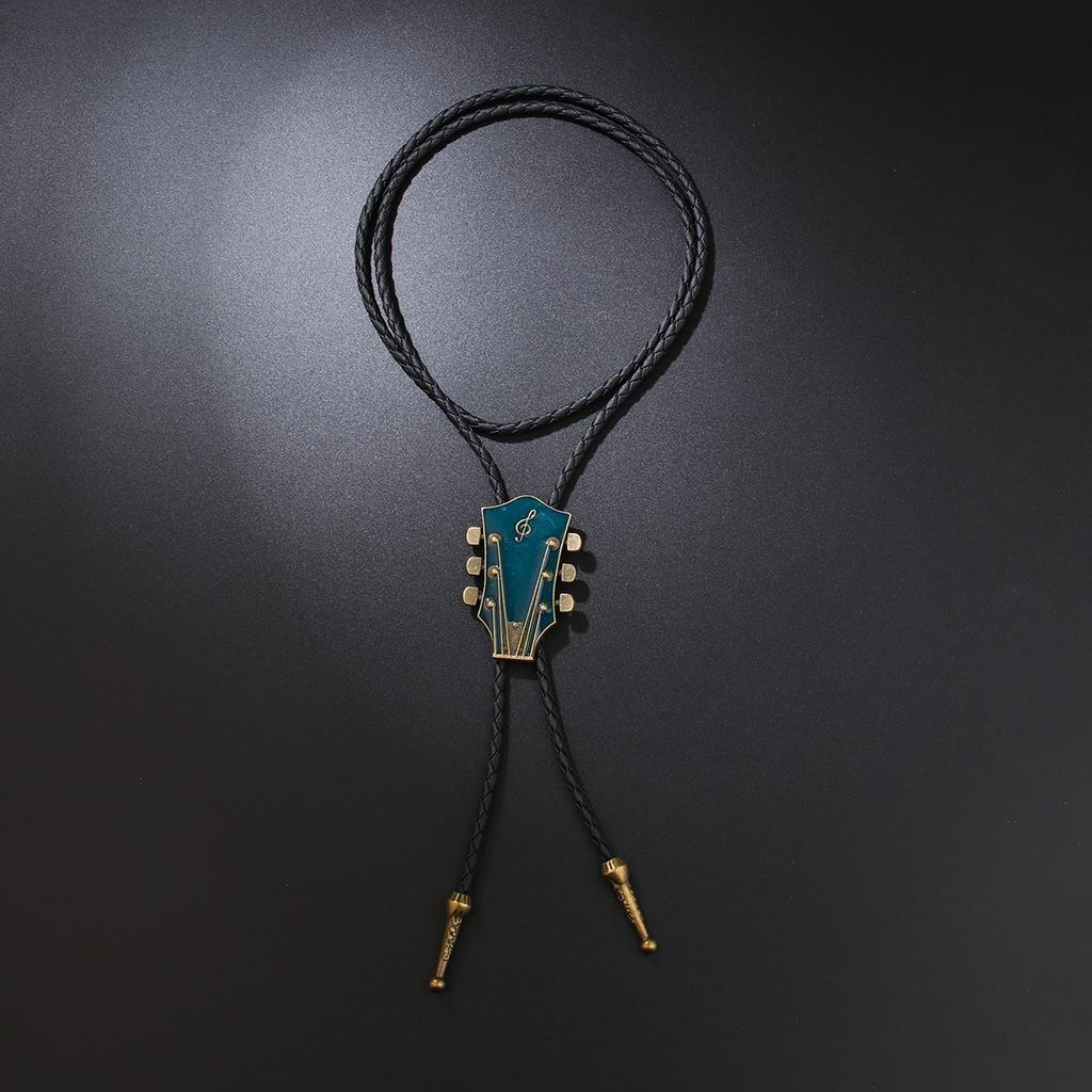 Vintage Round Leather Cord Pendant Necklace With Unique Fingerprint Design Bohemian Statement Jewelry For Women