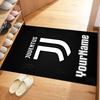 Juventus Customize Your Name Carpet Perfect for Playrooms Dormitory Dining Room Foyer Antislip Carpet Office Home Decor Wedding Party Gift