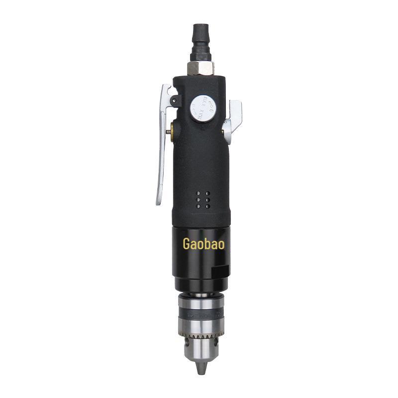 Industrial-Grade 3/8" Pneumatic Air Drill, Forward/Reverse, Speed Adjustable, 10mm Straight Hole Drilling Tool