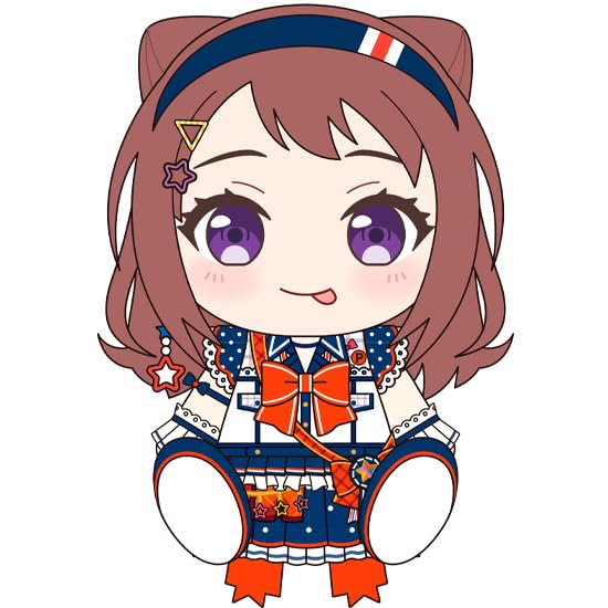 Anime Plush Doll Poppin Party Kasumi Toyama