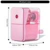 Manual Pencil Sharpener Adjustable Thickness, Auto Feeding In Single Hole Pencil Sharpener for Children Artists Student