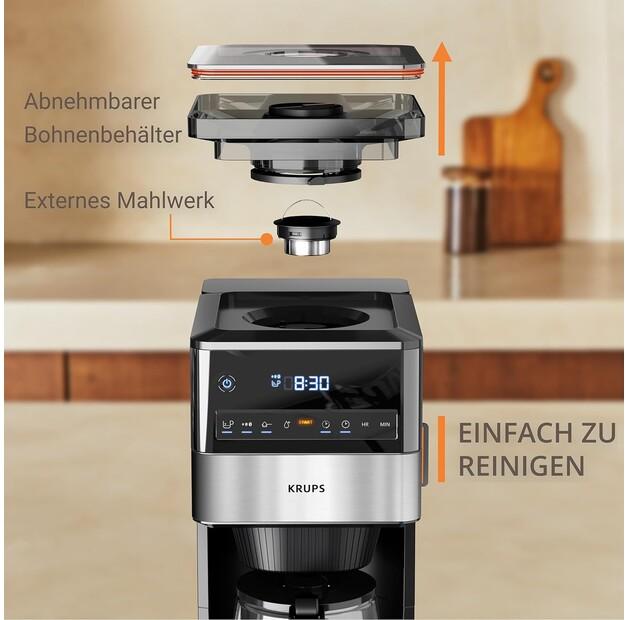 Кофеварка Krups KM 8428 Grind Aroma XL