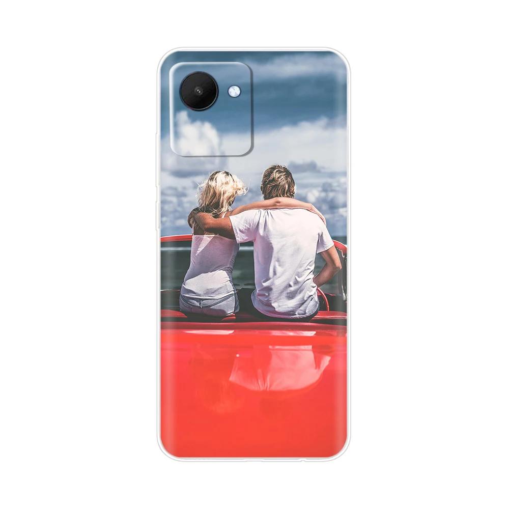 Etui Torba na Telefon Komórkowy Do Realme C30 Etui RealmeC30S Pokrowiec Do OPPO Realme C30S C30 s RealmeC30 Miękki Przezroczysty Silikonowy Tylny Pokrowiec