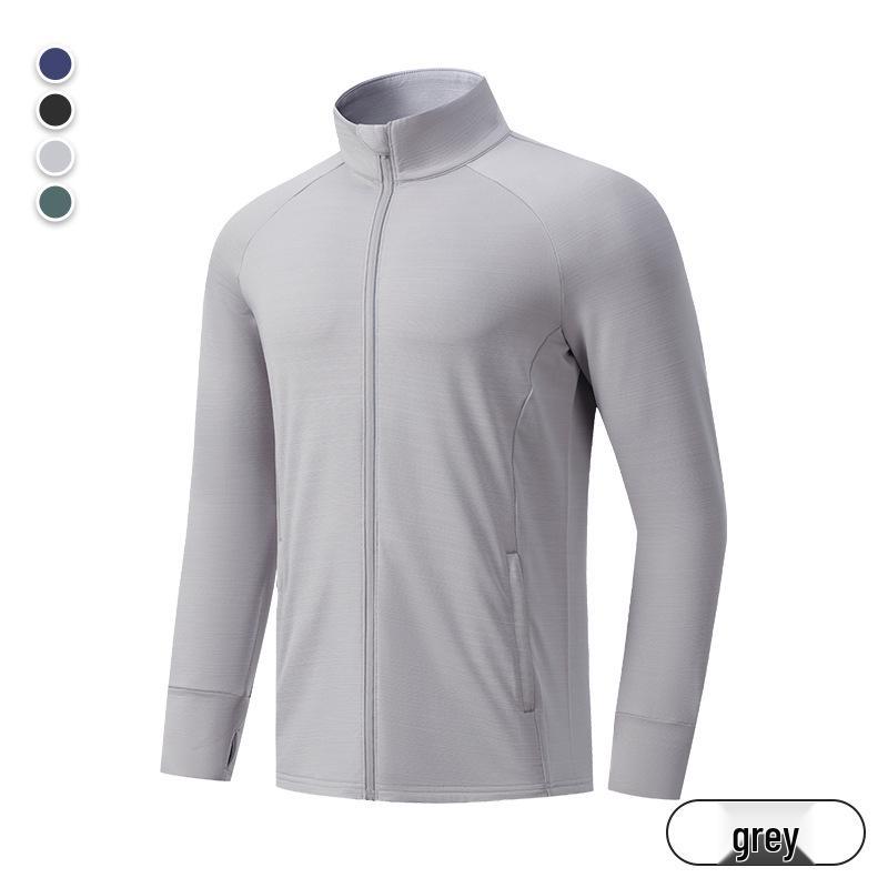 Unisex Quick-Dry Long Sleeve Sports Jacket for Autumn/Winter