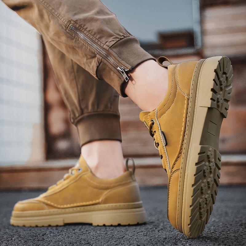 Hommes Nouveau Haute Qualité Décontracté Mode Antidérapant Extérieur Randonnée Voyage Fitness Divertissement Confortable et Polyvalent Chaussures Oxford