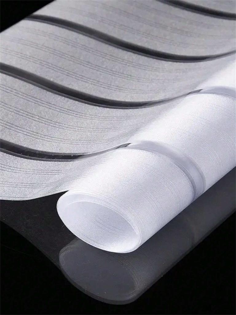 Frosted PVC Window Film - Static Cling UV Blocking Opaque Privacy Cover for Home Office Glass Doors Removable