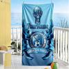 Team Club Personalized Name Beach Towel Super Soft & Absorbent Perfect for Traveling Yoga Camping and Swimming