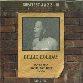 

CD БИЛЛИ ХОЛИДЕЙ - Greatest Jazz 10 Билли Холидей EJC710N ECHO Япония Джаз Б/У