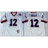 Buffalo Bills NFL Retro Jersey 12 34 Mens Football Uniform Costume Fan Apparel Cotton Blend Sportswear