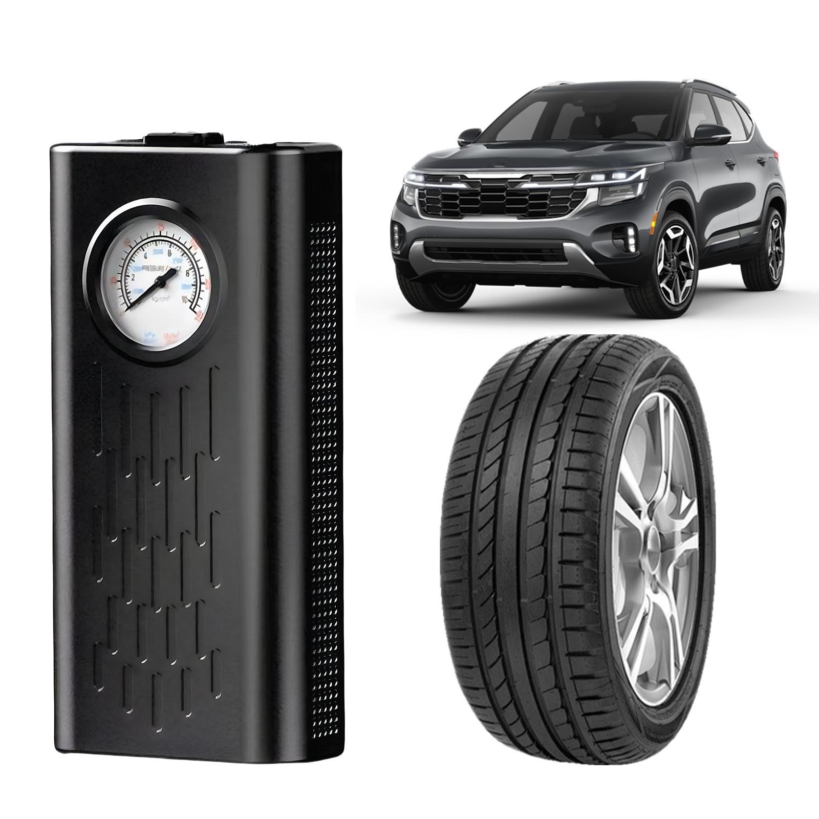 

Tire Inflator Portable Air Compressor with Pointer Pressure Gauge Cordless Tire Inflator for Car Bike Motorcycle Ball China Mainland