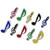 ZERONOWA Musical Clef Colorful Memo Clips for Sheet Music and Document Organization of Note/Treble Clips, (Set 30)